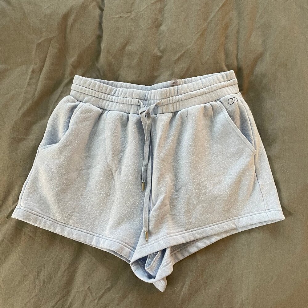 Calia Fleece Shorts - Light Blue